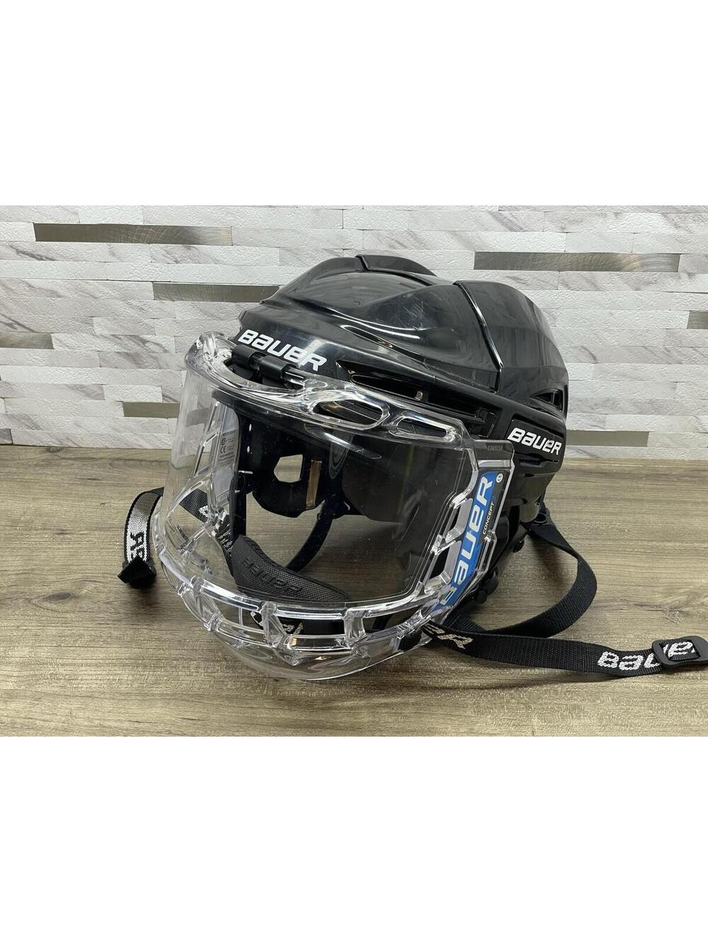 Bauer IMS 5.0 Hockey Helmet + Concept 3 Sr. Mask | M | Black | HECC CERT. 2029